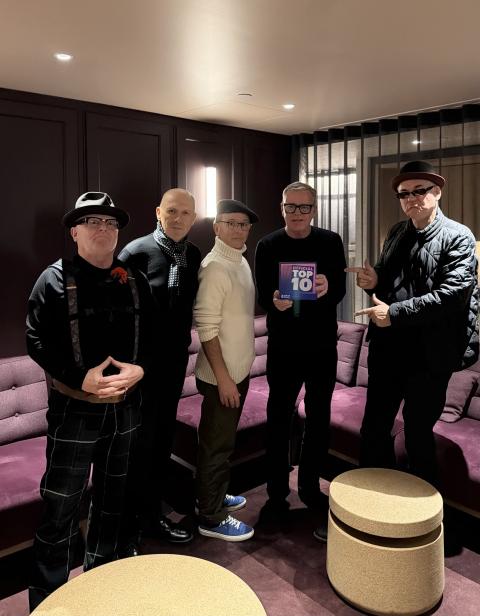 Madness Hit Parade Top 10 Award